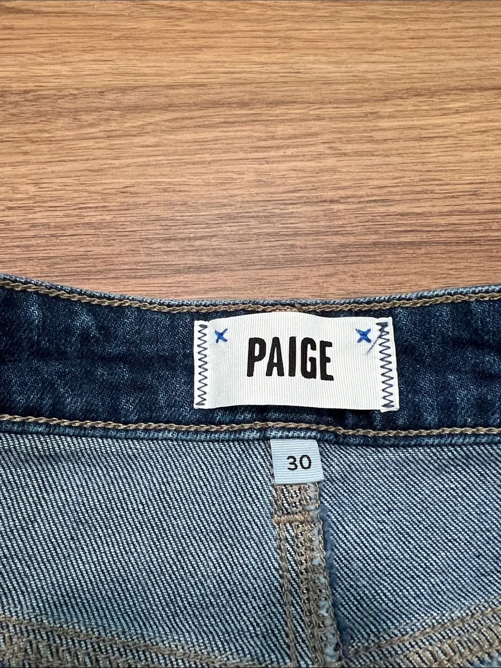 Paige Wide Leg Harper Jeans in Gracie Lou Size 30 - Picture 3 of 14
